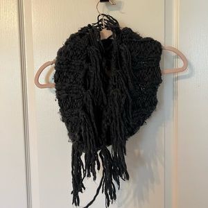 Black Infinity Scarf